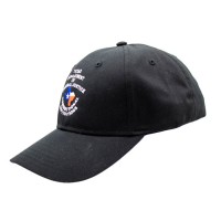 TDCJ Cap D Adjustable High Profile Cap in Black