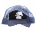TDCJ Cap F Cotton Twill Six Panel Low Pro Mesh Cap in Navy