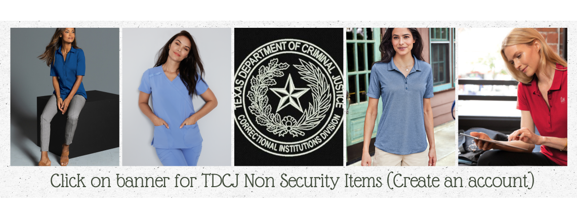 TDCJ Non Security Uniforms